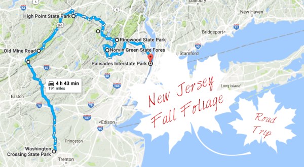 This Dreamy Road Trip Will Take You To The Best Fall Foliage In All Of New Jersey