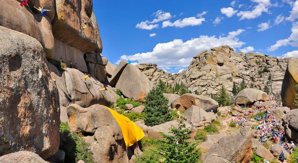 The One Place In The World Where Performers Dance On The Side Of A Cliff Is Right Here In Wyoming