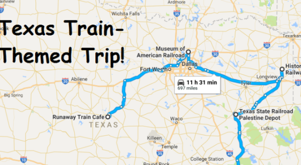 This Dreamy Train-Themed Trip Through Texas Will Take You On The Journey Of A Lifetime