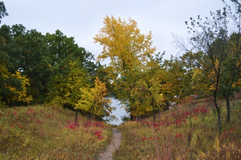6 Short And Sweet Fall Hikes In North Dakota With A Spectacular End View