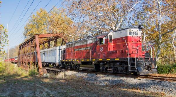 Take This Fall Foliage Train Ride Near Cincinnati For A One-Of-A-Kind Experience