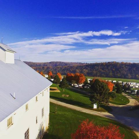 The Barn-Themed Resort In Rural Minnesota That Is Perfect For A Fall Getaway