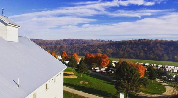 The Barn-Themed Resort In Rural Minnesota That Is Perfect For A Fall Getaway