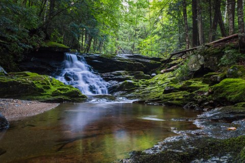 The Hike In Maine That Takes You To Not One, But TWO Insanely Beautiful Waterfalls