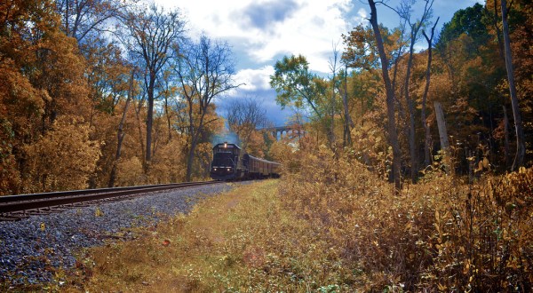 Take This Fall Foliage Train Ride Near Cleveland For A One-Of-A-Kind Experience
