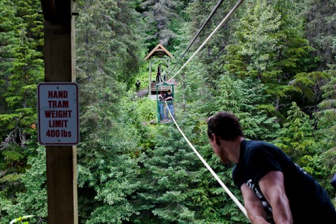 This Unforgettable Trail In Alaska Leads You Across A Hand Tram