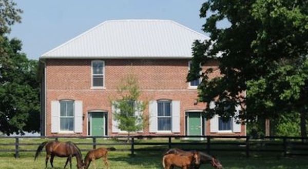 Spend The Night In Horse Country In This Charming Former Train Station In Kentucky