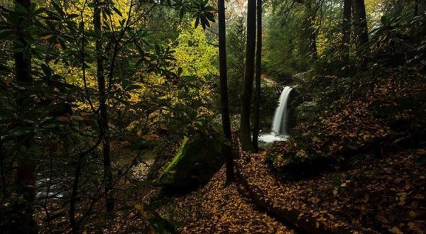 The Trail Leading To This Enchanting Waterfall Is The Perfect Kentucky Hike In The Fall