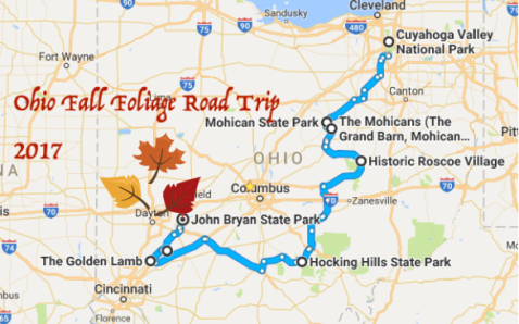 This Dreamy Road Trip Will Take You To The Best Fall Foliage In All Of Ohio