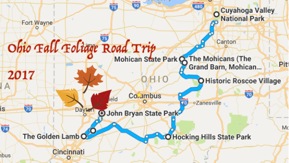 This Dreamy Road Trip Will Take You To The Best Fall Foliage In All Of Ohio