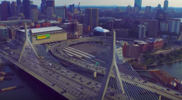 Someone Flew A Drone High Above Boston And Captured The Most Breathtaking Footage