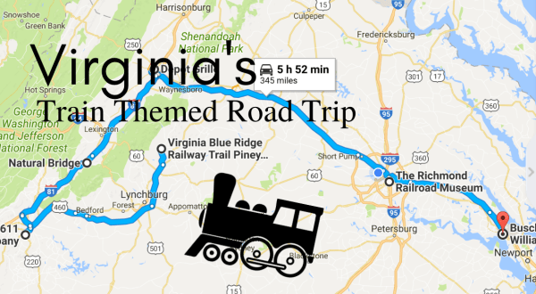 This Dreamy Train-Themed Trip Through Virginia Will Take You On The Journey Of A Lifetime