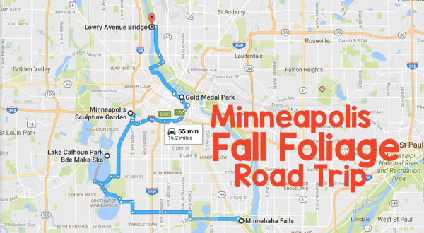 This Dreamy Road Trip Will Take You To The Best Fall Foliage In All Of Minneapolis