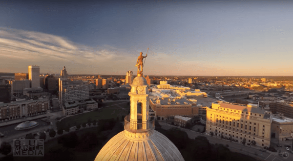 Someone Flew A Drone High Above Rhode Island And Captured The Most Breathtaking Footage