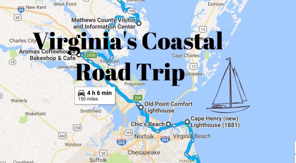 This 150-Mile Drive Is The Best Way To See Virginia’s Stunning Coast