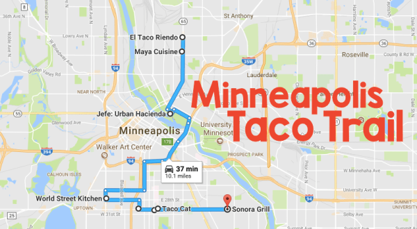 Your Tastebuds Will Go Crazy For This Amazing Taco Trail Through Minneapolis