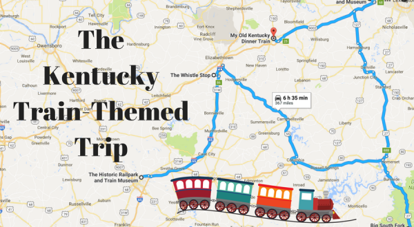 This Dreamy Train-Themed Trip Through Kentucky Will Take You On The Journey Of A Lifetime