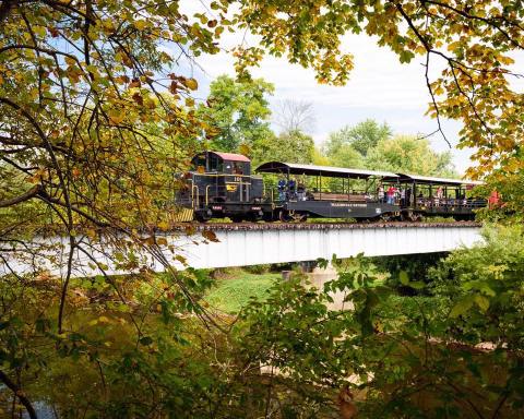 Take This Fall Foliage Train Ride Near Baltimore For A One-Of-A-Kind Experience
