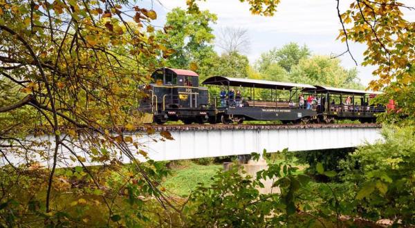 Take This Fall Foliage Train Ride Near Baltimore For A One-Of-A-Kind Experience