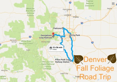 This Dreamy Road Trip Will Take You To The Best Fall Foliage In All Of Denver