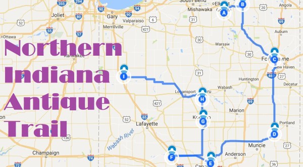 This Trail In Northern Indiana Will Take You To The Best Antique Stores In The State