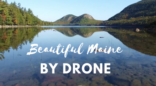 What This New Drone Footage Caught In Maine Is Breathtaking, Part III