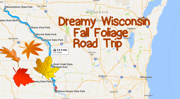 This Dreamy Road Trip Will Take You To The Best Fall Foliage In All Of Wisconsin