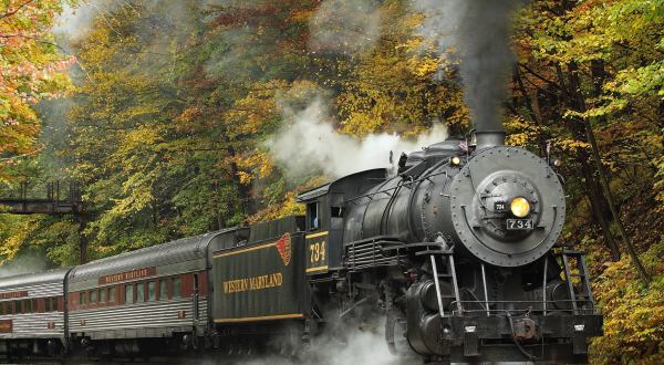 This Mountain Moonshine Train Ride In Maryland Will Give You An Unforgettable Experience