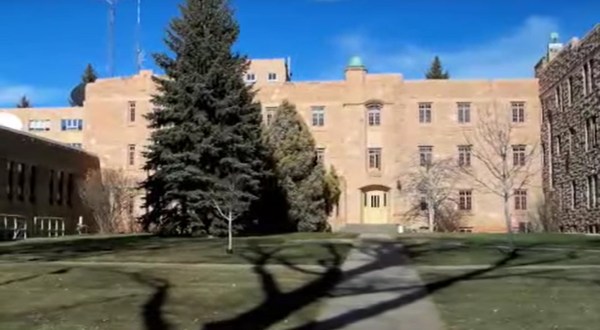 You’ll Never Guess What Halted Construction On This Wyoming Campus. It’s Chilling.