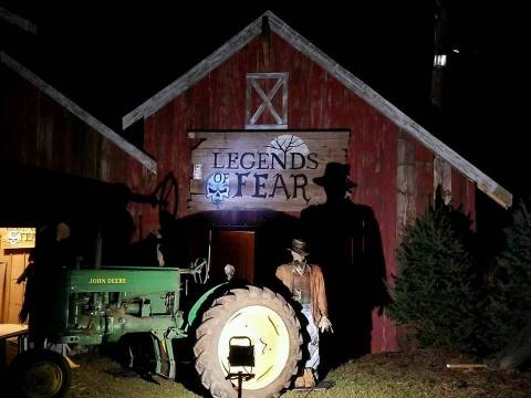 This Connecticut Tree Farm Turns Into A Horrifying Haunted Hayride Every Halloween