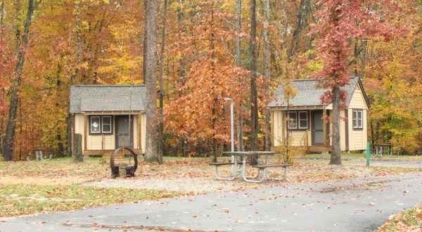 Spend The Night Under The Fall Foliage In This Amazing Campsite In Virginia