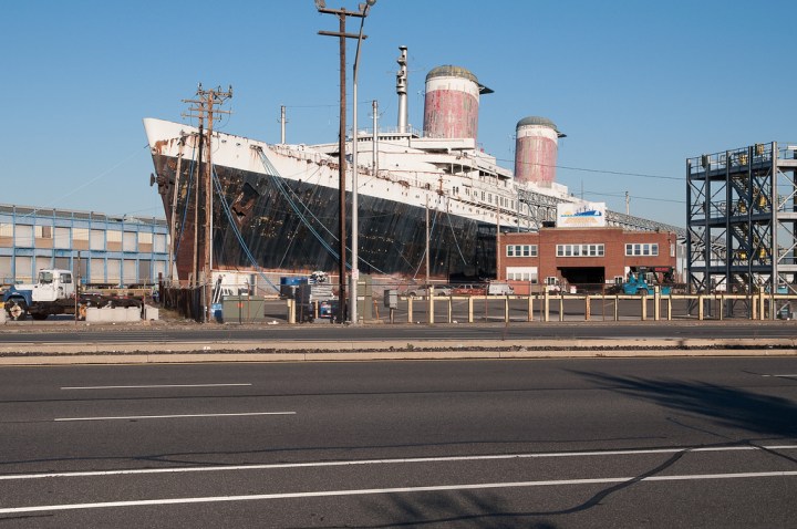 old cruise liner in philadelphia