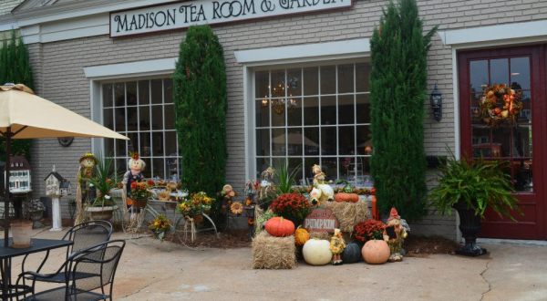 This Rare Tea House In Georgia Brings Old Fashioned To The Fall Forefront