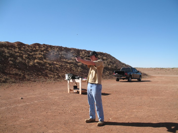 Sidney Paul Gordon Shooting Range in La Luz, NM