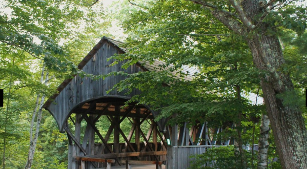 This Special Covered Bridge In Maine Is Worth A Day Trip