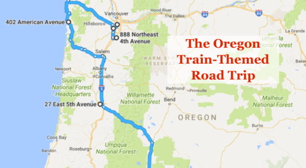 This Dreamy Train-Themed Trip Through Oregon Will Take You On The Journey Of A Lifetime