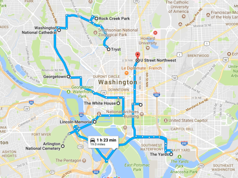 This 20-mile Road Trip Is the Best Way To Experience Washington DC In One Day