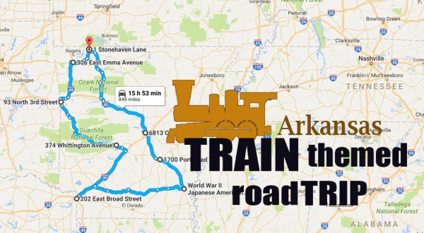 This Dreamy Train-Themed Trip Through Arkansas Will Take You On The Journey Of A Lifetime