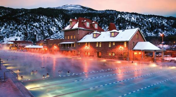 This Hot Springs Pool Near Denver Is All You Need For Fall