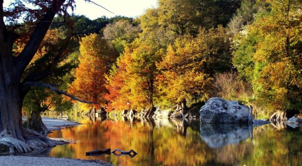 This One Town In Texas Has Some Of The Most Magical Fall Foliage In The State
