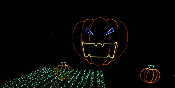 The Halloween Light Show In Alabama That’s Enchantingly Spooky