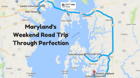 An Awesome Maryland Weekend Road Trip That Takes You Through Perfection