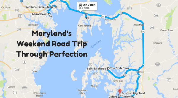 An Awesome Maryland Weekend Road Trip That Takes You Through Perfection
