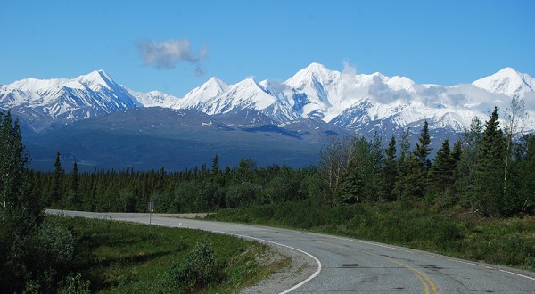 This Ultra Narrow Road In Alaska Will Both Thrill And Terrify You
