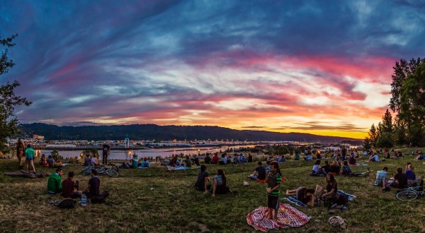 The Hidden Spot In Portland With the Best Sunset Views