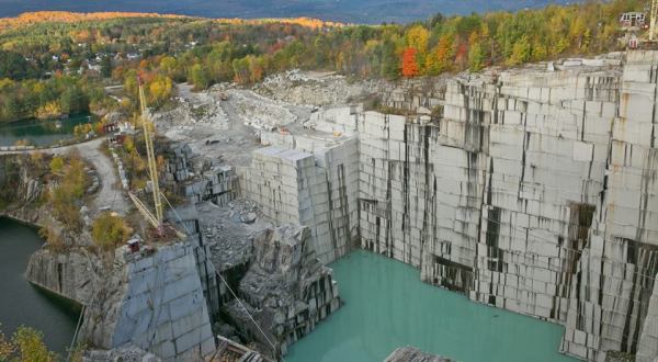 This Gigantic Vermont Quarry Tour Belongs At The Top Of Your Bucket List