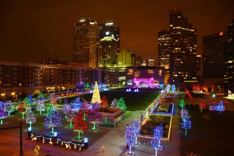 The Christmas Lights Road Trip Around Columbus That's Nothing Short Of Magical