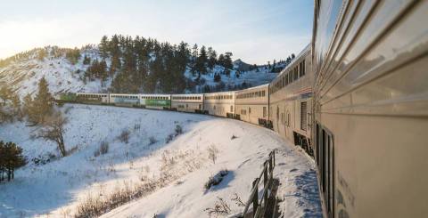 This Beautiful Train Ride Will Take You Straight To An Enchanting Ski Resort Near Denver