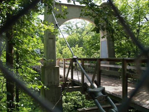 The Stomach-Dropping Suspended Bridge Walk You Can Only Find In Wisconsin