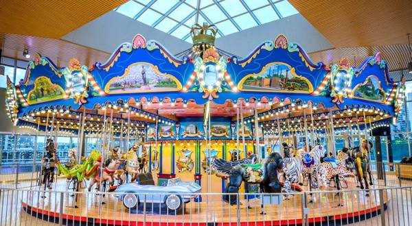 Take A Ride On Cincinnati’s Very Own Whimsical Carousel